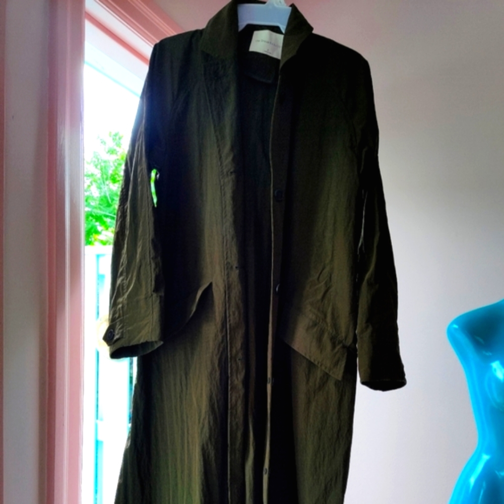 Fall Jacket- forest/hunter green from Babaton.